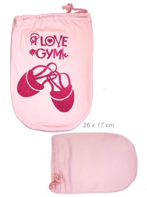 GRD F400215/1 Tossupussi "I love gym" pinkki