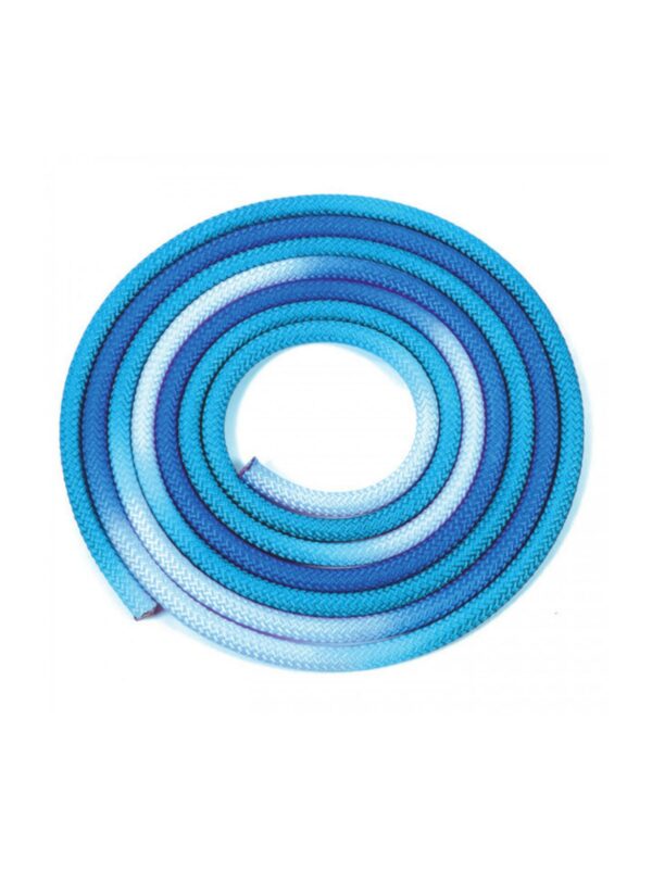 Amaya multicolour rope N.6 lt.blue-turqoise-blue