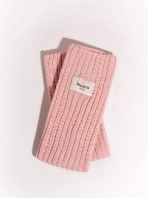 Repetto logo legwarmers blush