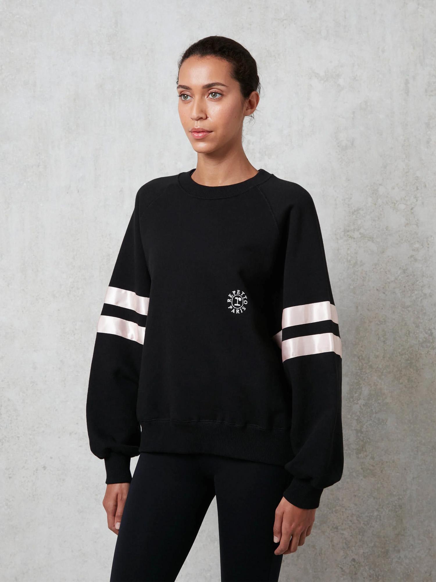 Repetto satin sweater black - Image 2