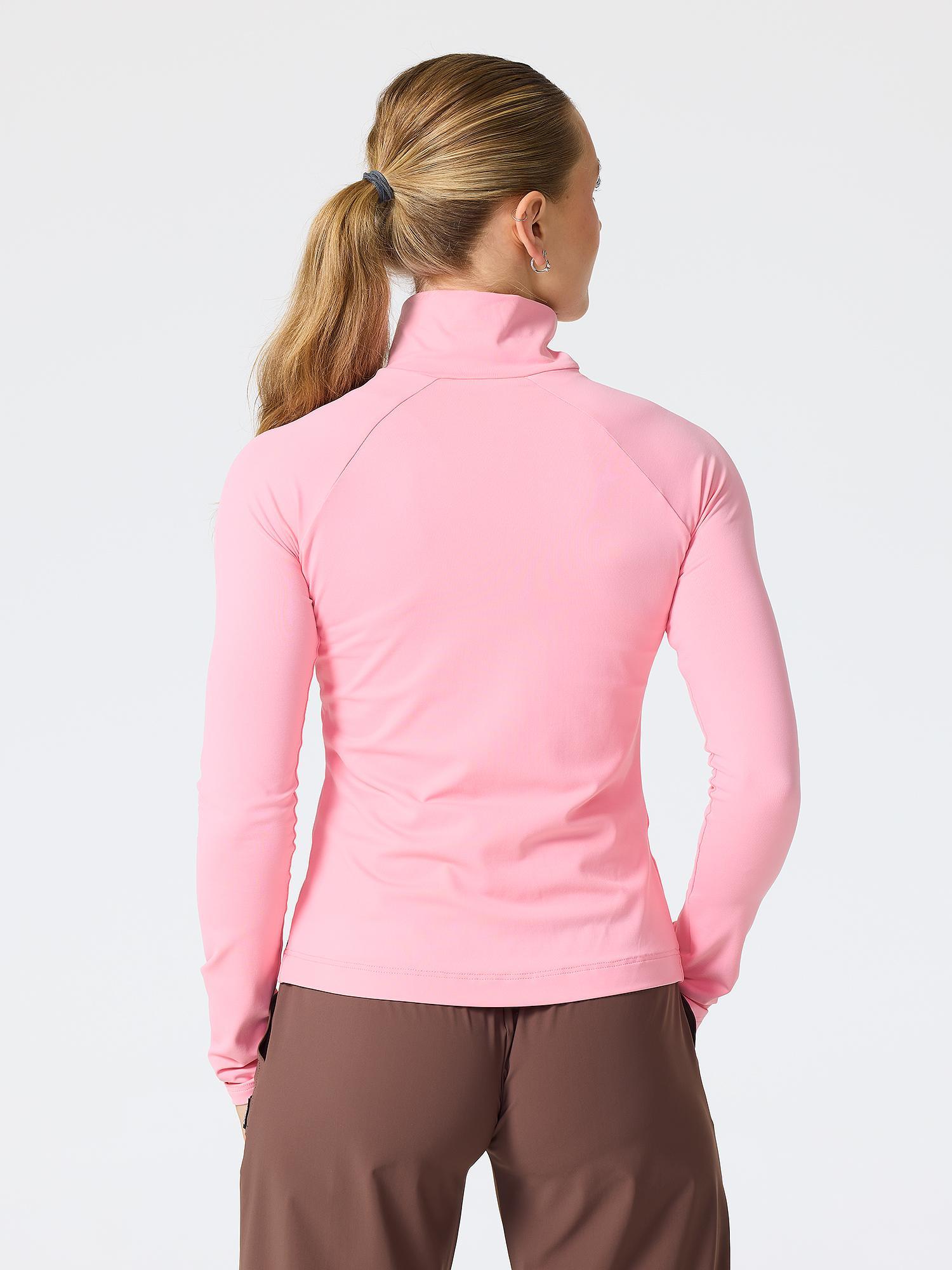 Raglanhihainen takki kimallevetoketjulla, baby pink -la Pirouette - Image 2