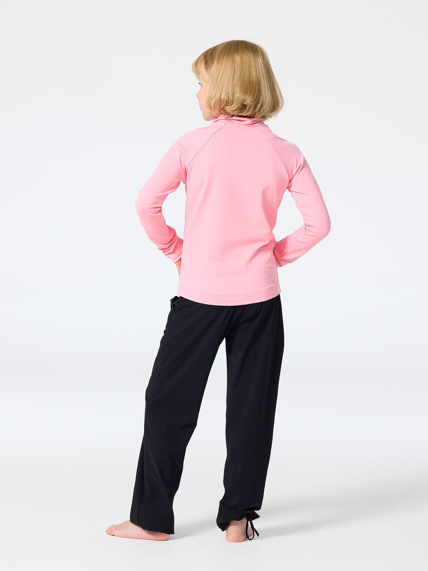 Raglanhihainen takki kimallevetoketjulla, baby pink -la Pirouette - Image 5