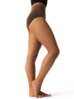 Capezio 3000 Fishnet Tight Suntan