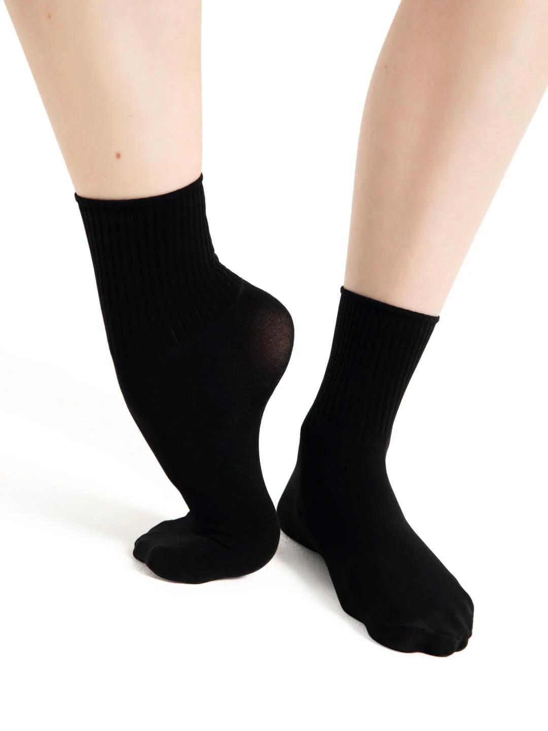 Capezio BG022 Dance Sock musta Adult one size