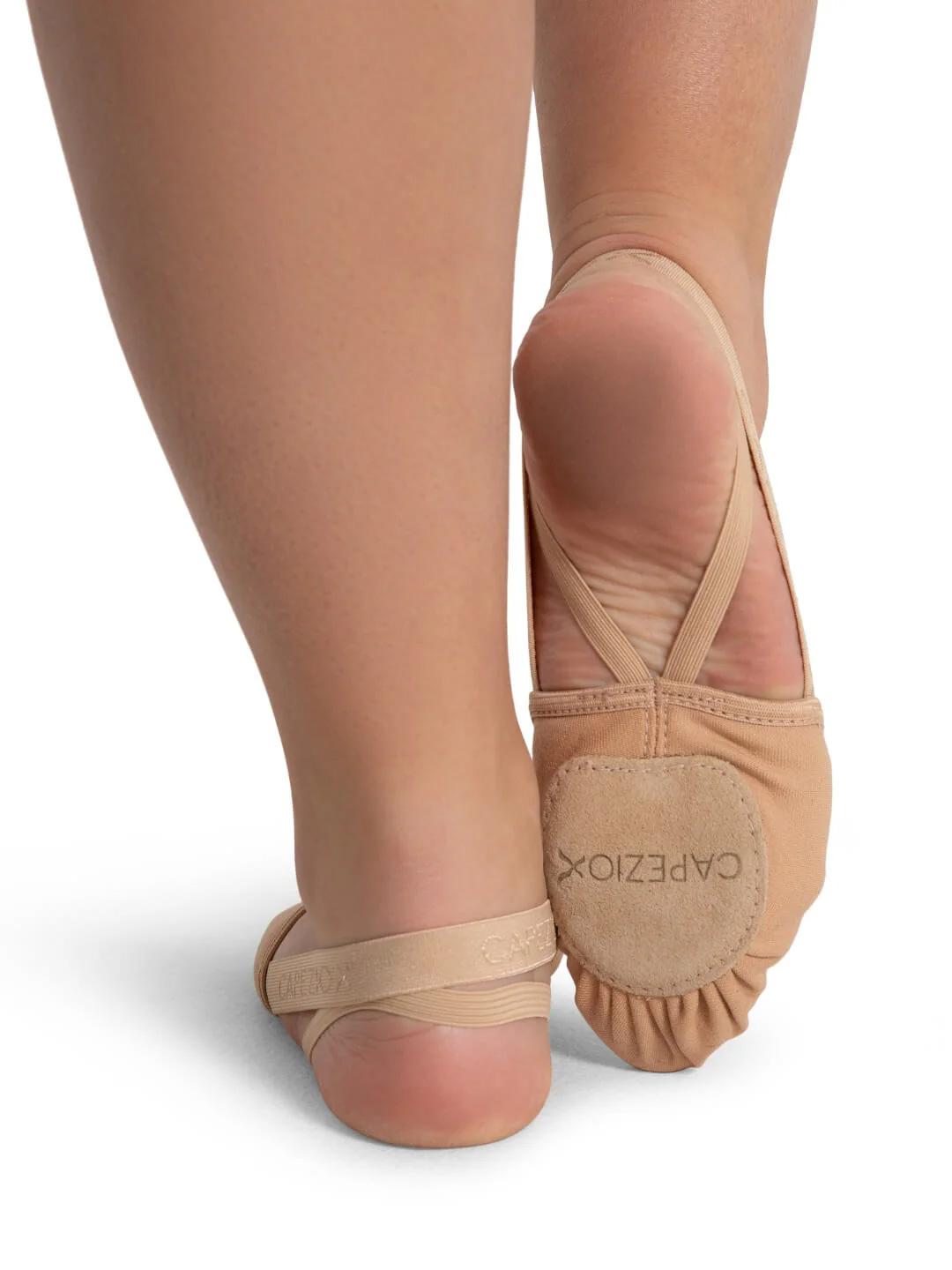 Hanami puolitossut tanssiin – Capezio Canvas Hanami Pirouette, Nude - Image 3