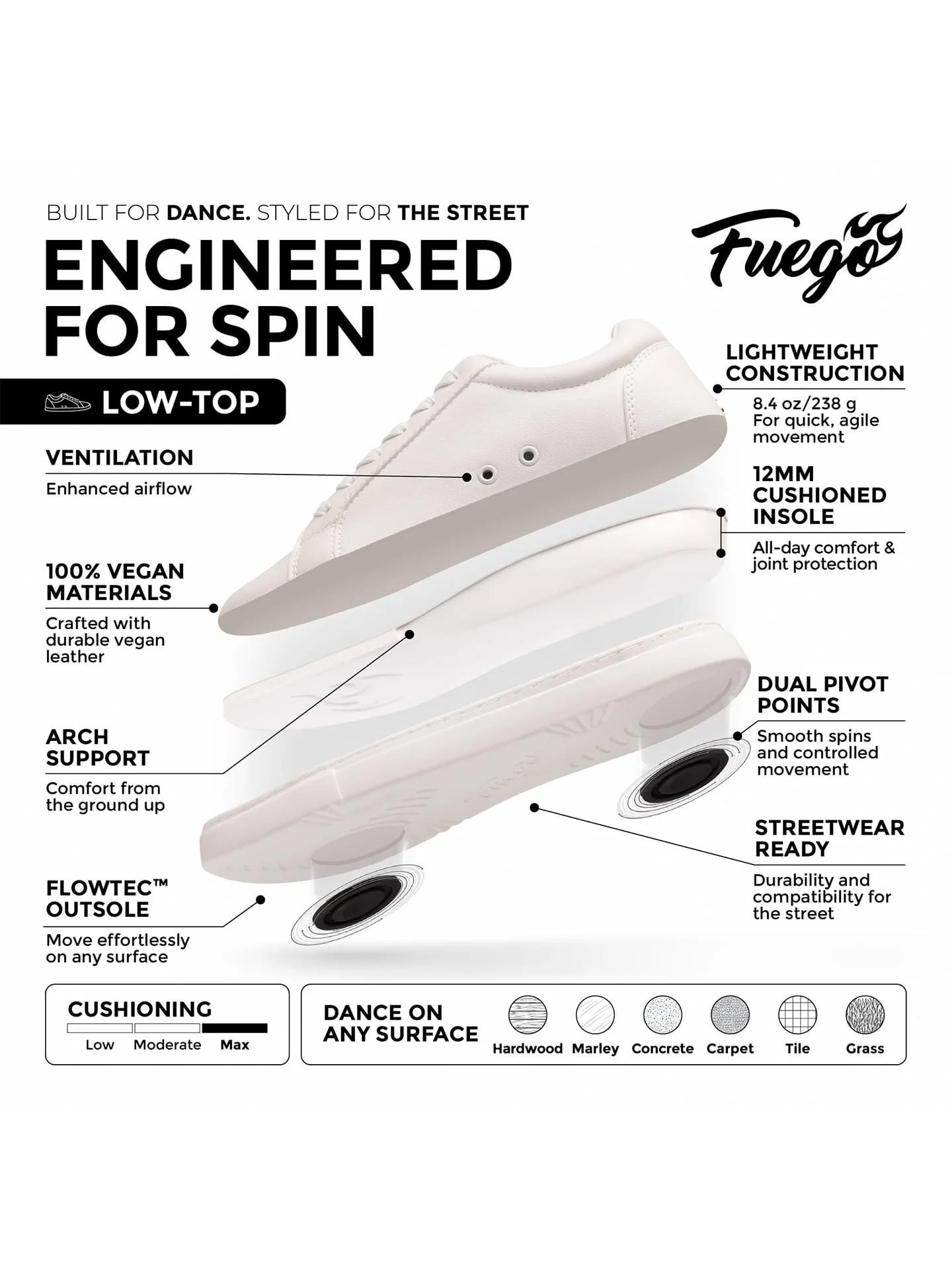 Fuego Low-top sneaker, valkoinen - Image 6